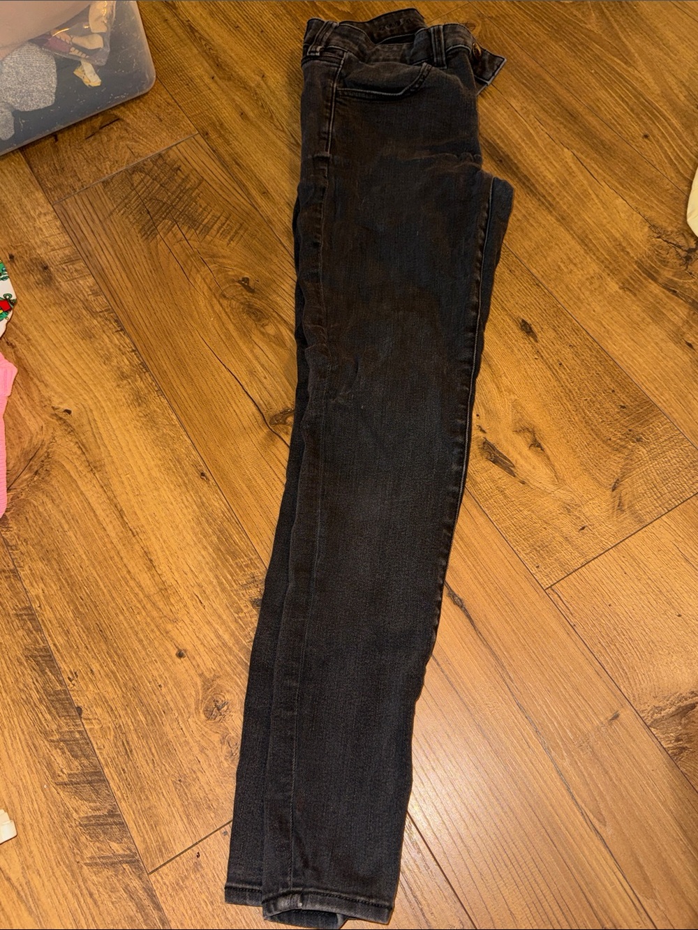 American Eagle AEO Jegging Black Skinny Jeans Waist 6 Regular